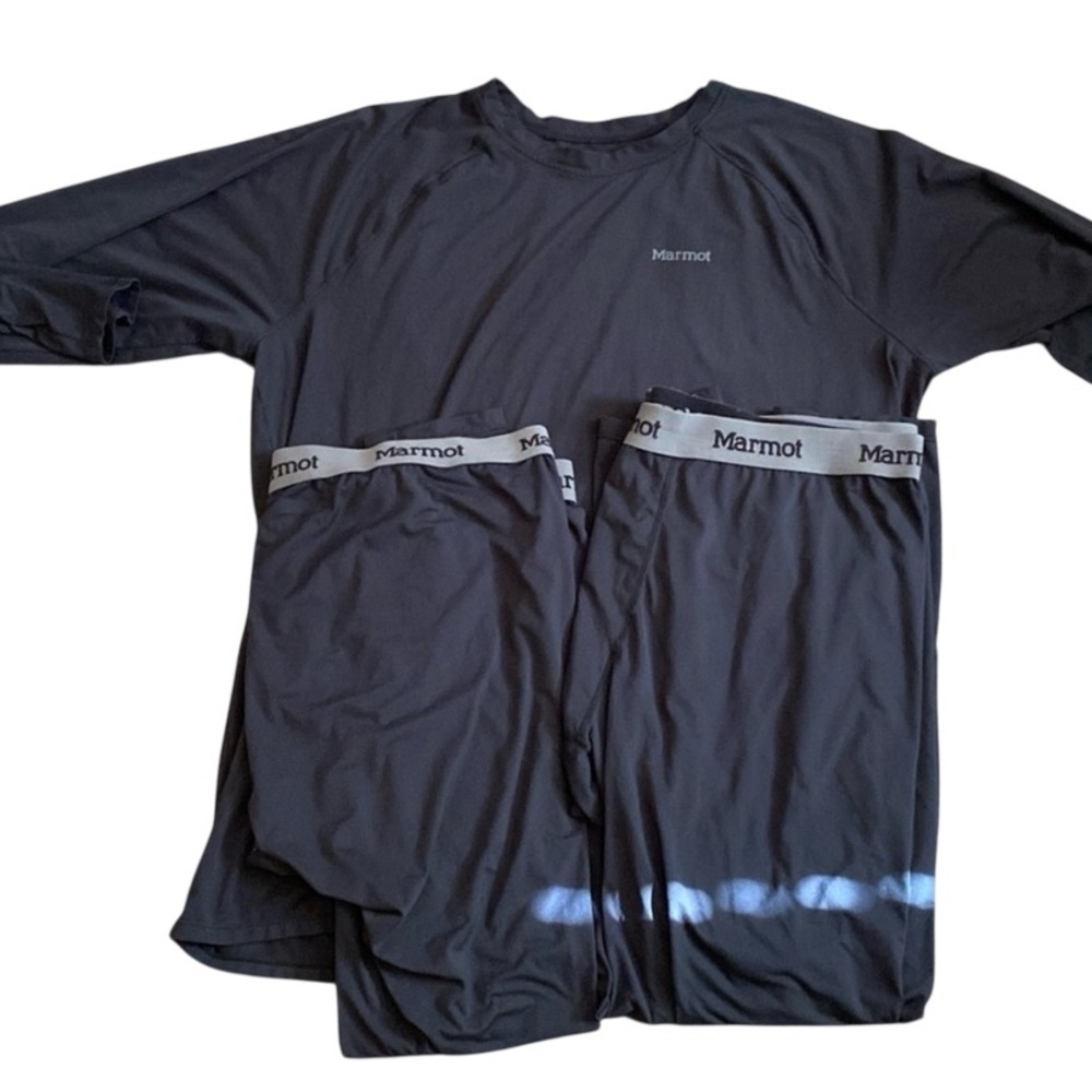 Marmot 3 Piece Baselayer Set XXL Black